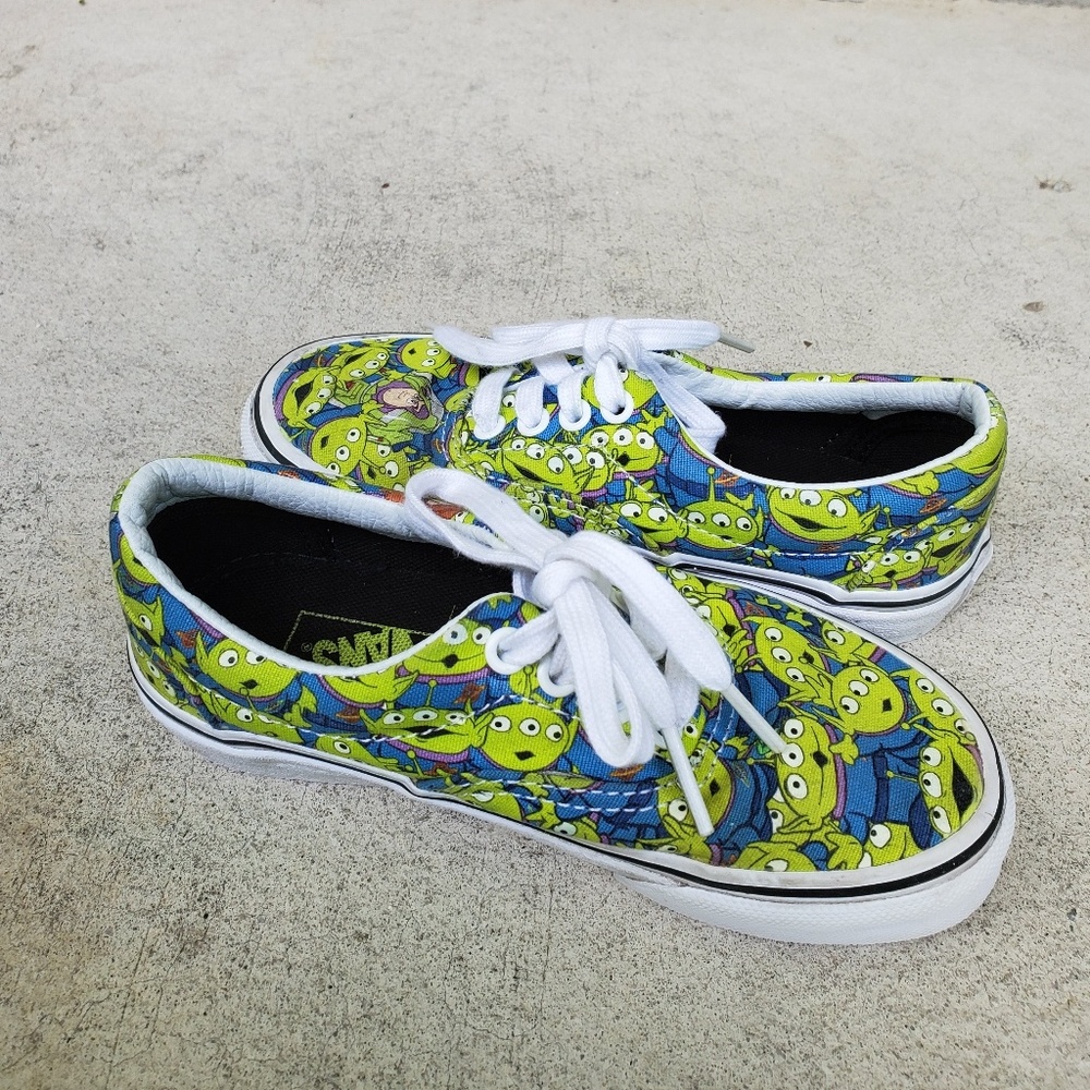 Kids size 12.5 Disney vans toy story